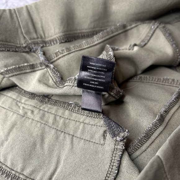 Simply Vera Wang Ankle Pants Womens Sz 1X Olive Green Pull On Stretch - Picture 10 of 11